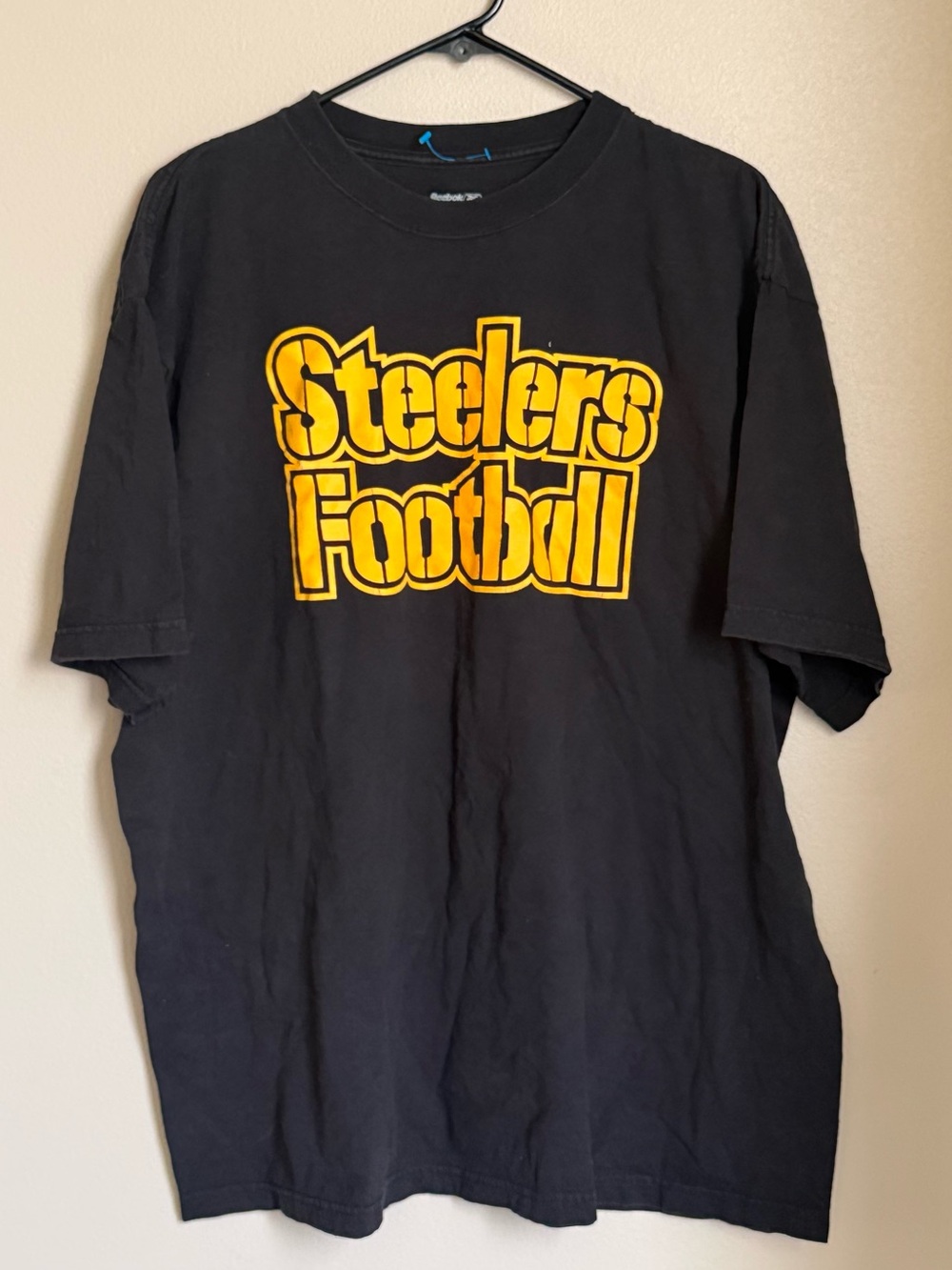 Reebok Pittsburgh Steelers Football Graphic T-Shirt Black Men’s XL